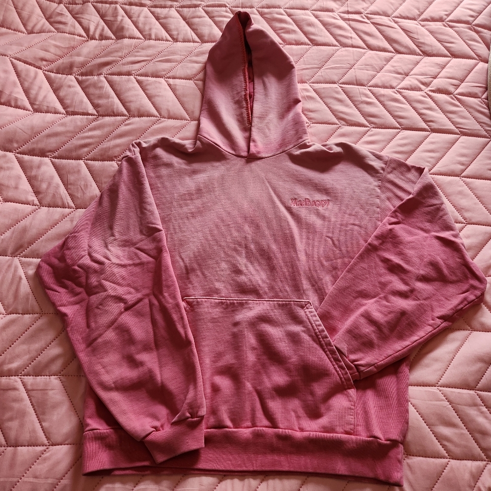 Madhappy - Pink - Gradiant Tie Dye - Pullover Sweatshirt Hoodie - NWOT